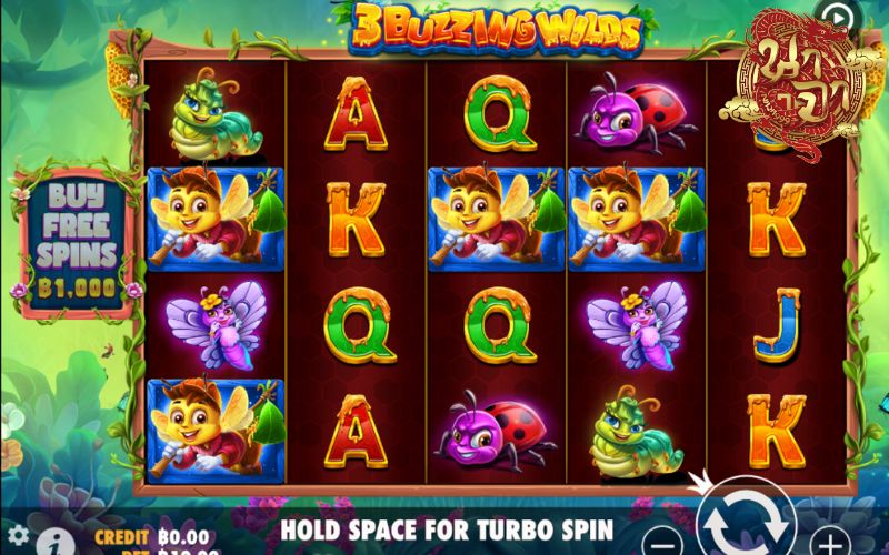 3 Buzzing Wilds (Pragmatic Play)